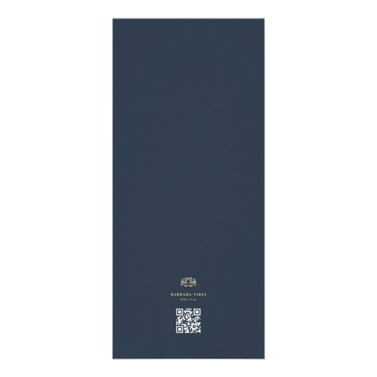 Lotusスパセラピスト美しいサロン価格表 ラックカード (裏面)