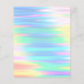 lotusロゴカラフル波美しいプロフェッショナル チラシ (裏面)