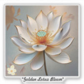 Lotus花びらの展開 シール (正面)