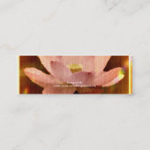 Lotus1細い3" x1"名刺 スキニー名刺 (裏面)
