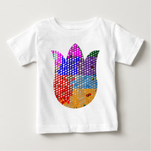 LOTUS :平和と純粋さの象徴 ベビーTシャツ
