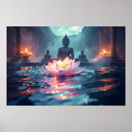 LOTUS - 禅の教え ポスター (正面)