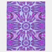 Lotus 10の反射フリースブランケット フリースブランケット (正面)