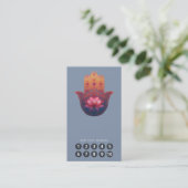 Lotus Blessing | ハムサの手 名刺 (スタンド正面)