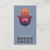 Lotus Blessing | ハムサの手 名刺 (正面)