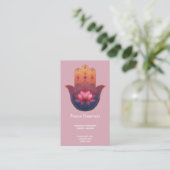 Lotus Blessing | ハムサの手 名刺 (スタンド正面)