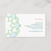 Lotus Blossom名刺 名刺 (裏面)