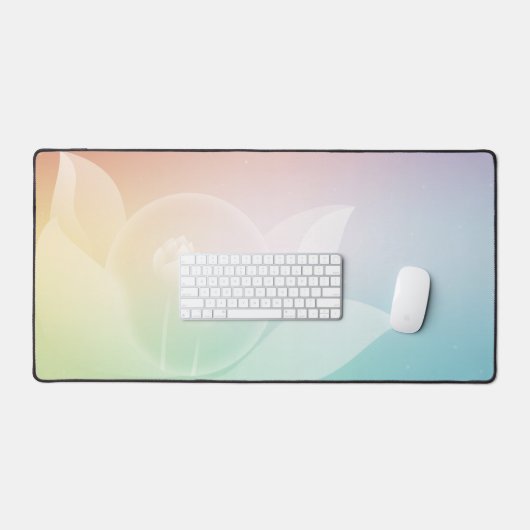 Lotus Calm デスクマット (キーボード&マウス)