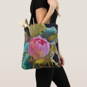 Lotus Delight - Tote Bag トートバッグ (クローズアップ)