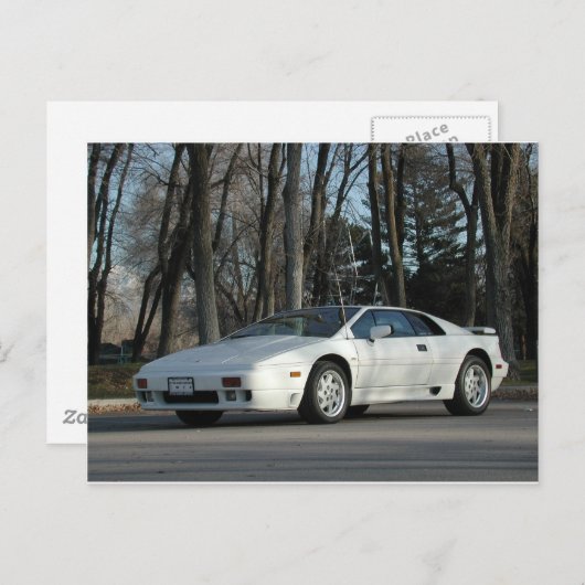 Lotus Esprit SE ポストカード (正面/裏面)
