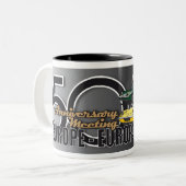 Lotus Europe-Europa 50th anniversary Mug ツートーンマグカップ (正面左)