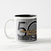 Lotus Europe-Europa 50th anniversary Mug ツートーンマグカップ (左)