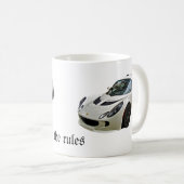 Lotus Exige – ルールの変更 コーヒーマグカップ (正面右)