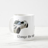 Lotus Exige – ルールの変更 コーヒーマグカップ (正面左)