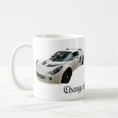 Lotus Exige – ルールの変更 コーヒーマグカップ (左)