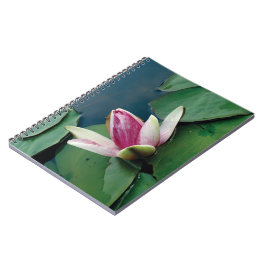 Lotus Flower Buddha Photo Notebook （80ページB&W） ノートブック