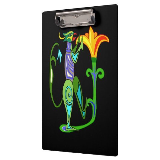 Lotus Flower Clipboardを使用したエジプト美術 クリップボード (左)