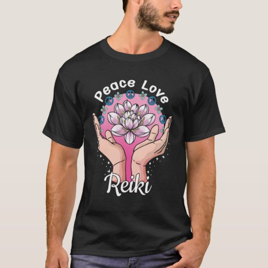 Lotus Flower Reiki Tシャツ (正面)