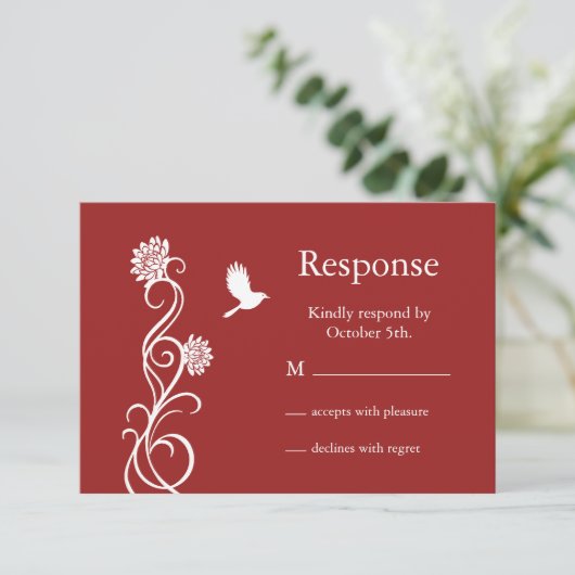 Lotus Flower RSVP （赤） (スタンド正面)