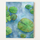 Lotus flower watercolor プランナー手帳 (裏面)