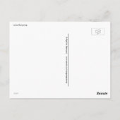 Lotus Flowering. ポストカード (裏面)