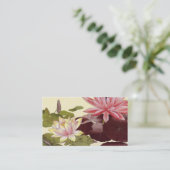 Lotus Flowersプロファイル呼び出しカード コーリングカード (スタンド正面)