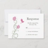 Lotus Flowers RSVP （白） (正面)