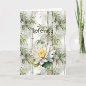 Lotus Flowers Serenity  カード (正面)