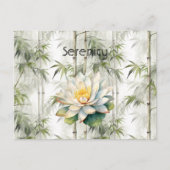 Lotus Flowers Serenity  ポストカード (正面)