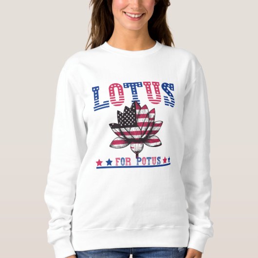 LOTUS for POTUS 2024 スウェットシャツ (正面)