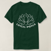 Lotus for Potus Kamala 2024 Tシャツ (デザイン正面)