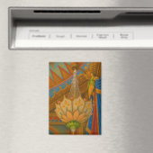 Lotus Light – Royal Pavilion Chandelier Print マグネット (インサイチュ (食洗機))