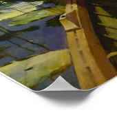 Lotus Lilies, Charles Curran ポスター (角)