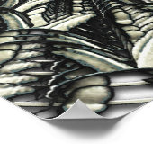 Lotus Mandala Fractalポスター ポスター (角)