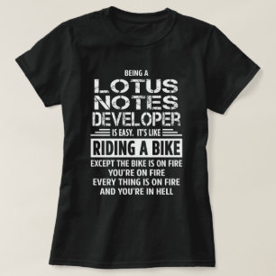 Lotus Notes開発者 Tシャツ