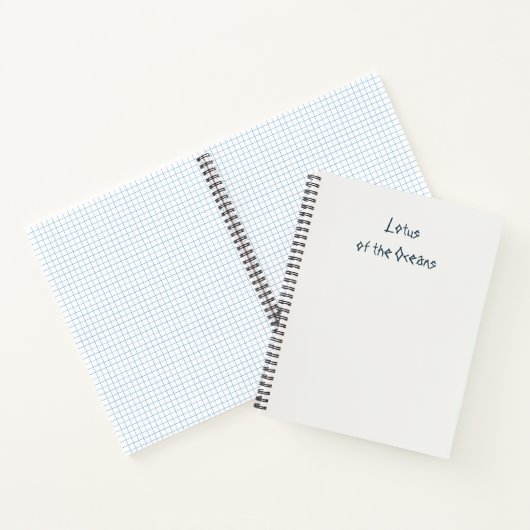 Lotus of the Oceans Notebook ノートブック (内部)