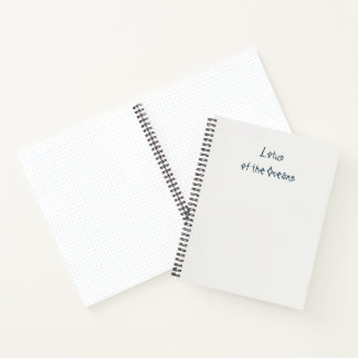 Lotus of the Oceans Notebook ノートブック