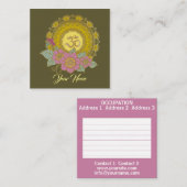 Lotus Of The OM – 名刺 (正面/裏面)