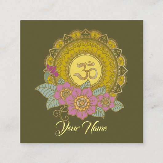 Lotus Of The OM – 名刺 (正面)