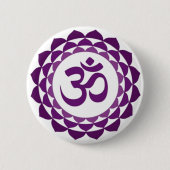 Lotus ohm button 缶バッジ (正面)