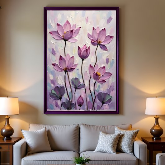 Lotus – Oil Painting シーズンポストカード