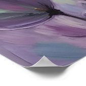 Lotus – Oil Painting ポスター (角)