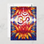 Lotus OMアート ポストカード (正面/裏面)