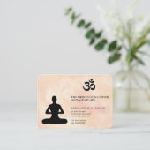 Lotus Pose Omアイコン 名刺 (スタンド正面)