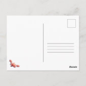 Lotus Reflection Affirmation Empower Inner Wisdom ポストカード (裏面)