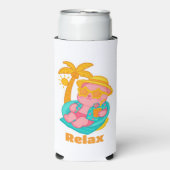 Lotus Relax Bottle Cooler スリム缶クーラー (Seltzer正面)