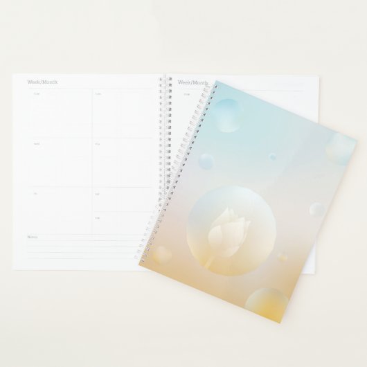 Lotus Serenity Hardcover Daily Planner プランナー手帳 (ディスプレー)