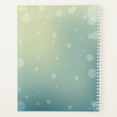 Lotus Serenity Hardcover Daily Planner プランナー手帳 (裏面)