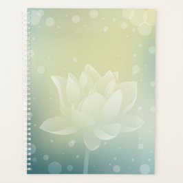 Lotus Serenity Hardcover Daily Planner プランナー手帳