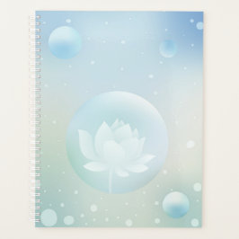 Lotus Serenity Hardcover Daily Planner プランナー手帳